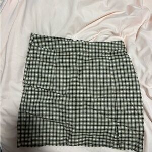 Plaid Skirt